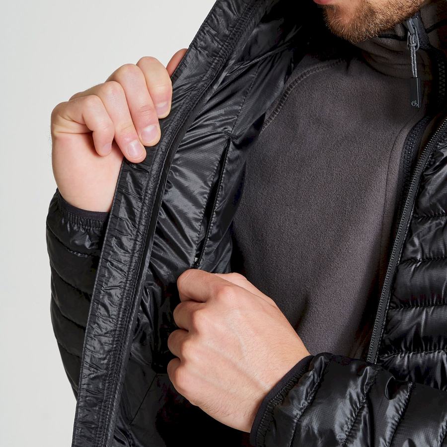 Chaquetas Craghoppers Expert Expolite Thermal Hombre Negros | DLW7121TJ