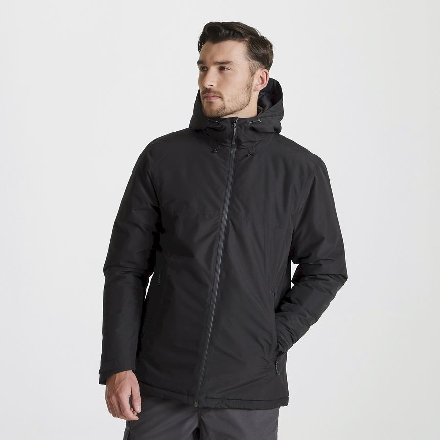 Chaquetas Craghoppers Expert Thermic Insulated Hombre Negros | XVQ598ZQ