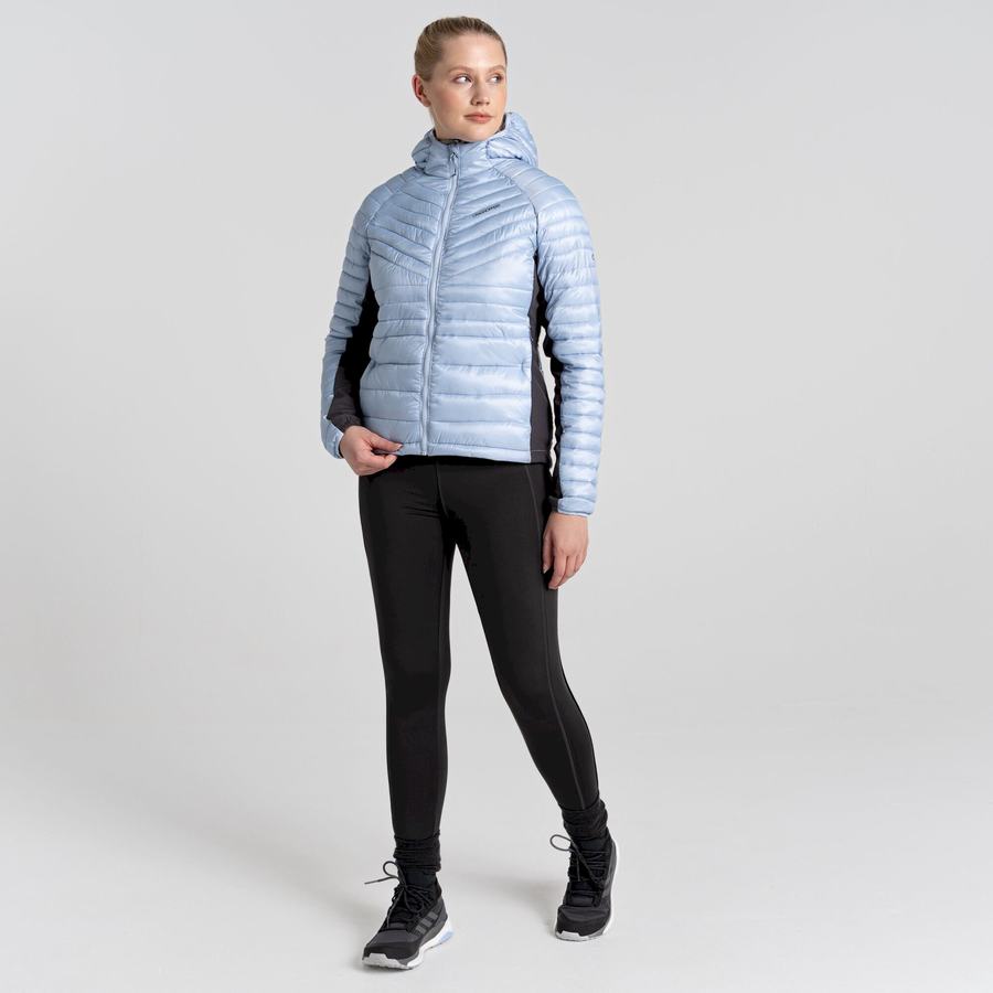 Chaquetas Craghoppers ExpoLite Insulated Encapuchado Mujer Blancos | AQB3215FM