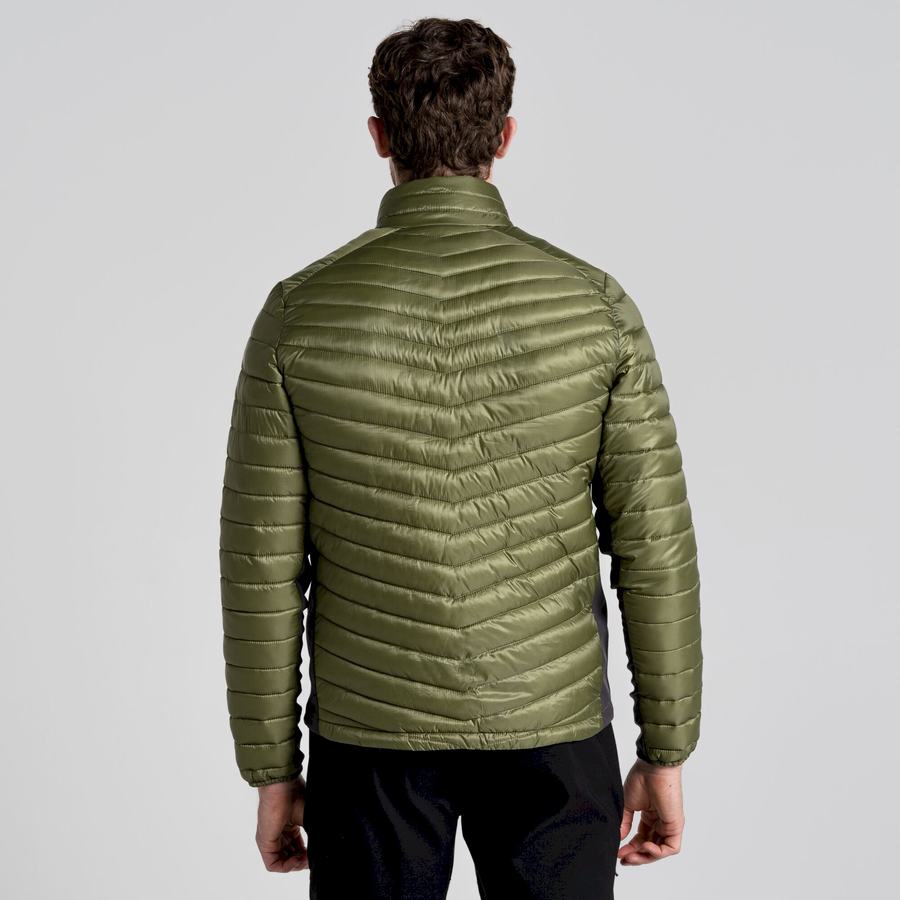 Chaquetas Craghoppers ExpoLite Insulated Hombre Verde Oliva Verdes | LWO8470CW