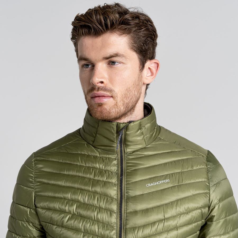 Chaquetas Craghoppers ExpoLite Insulated Hombre Verde Oliva Verdes | LWO8470CW