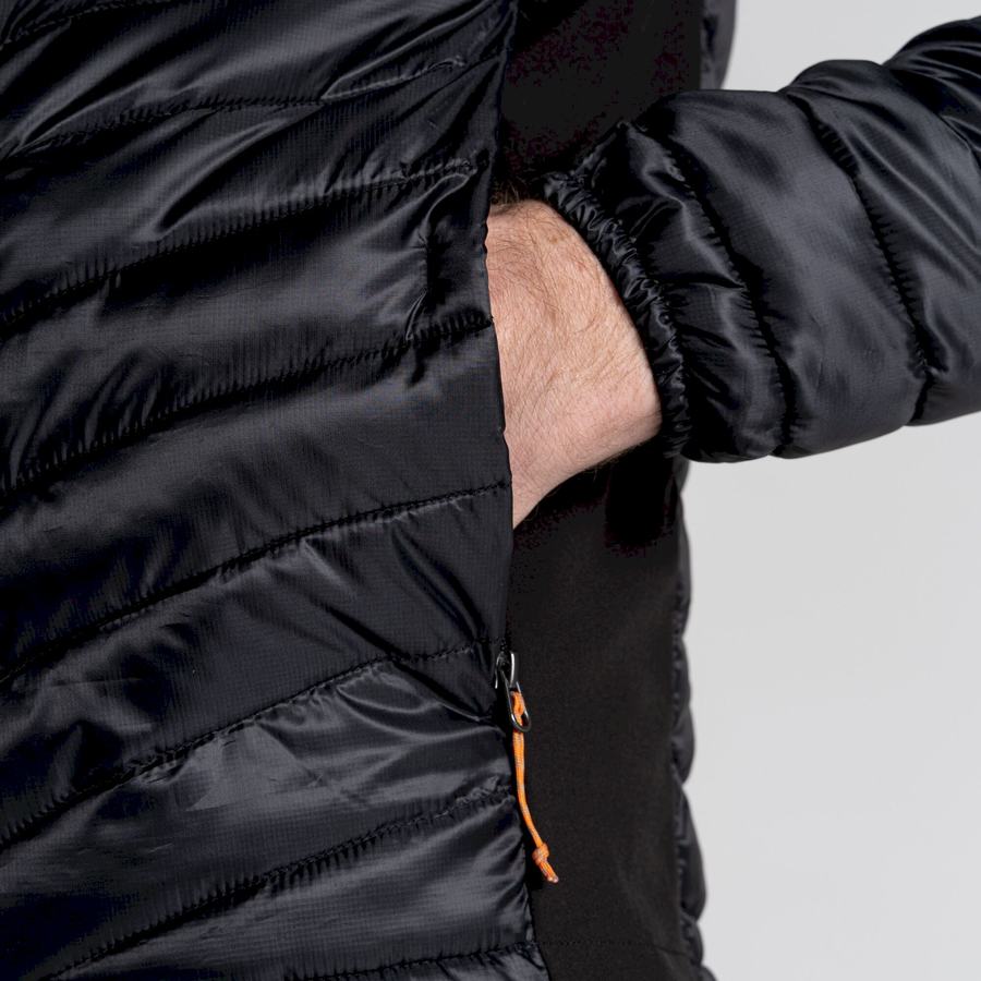 Chaquetas Craghoppers ExpoLite Insulated Encapuchado Hombre Negros | VHW1796BT