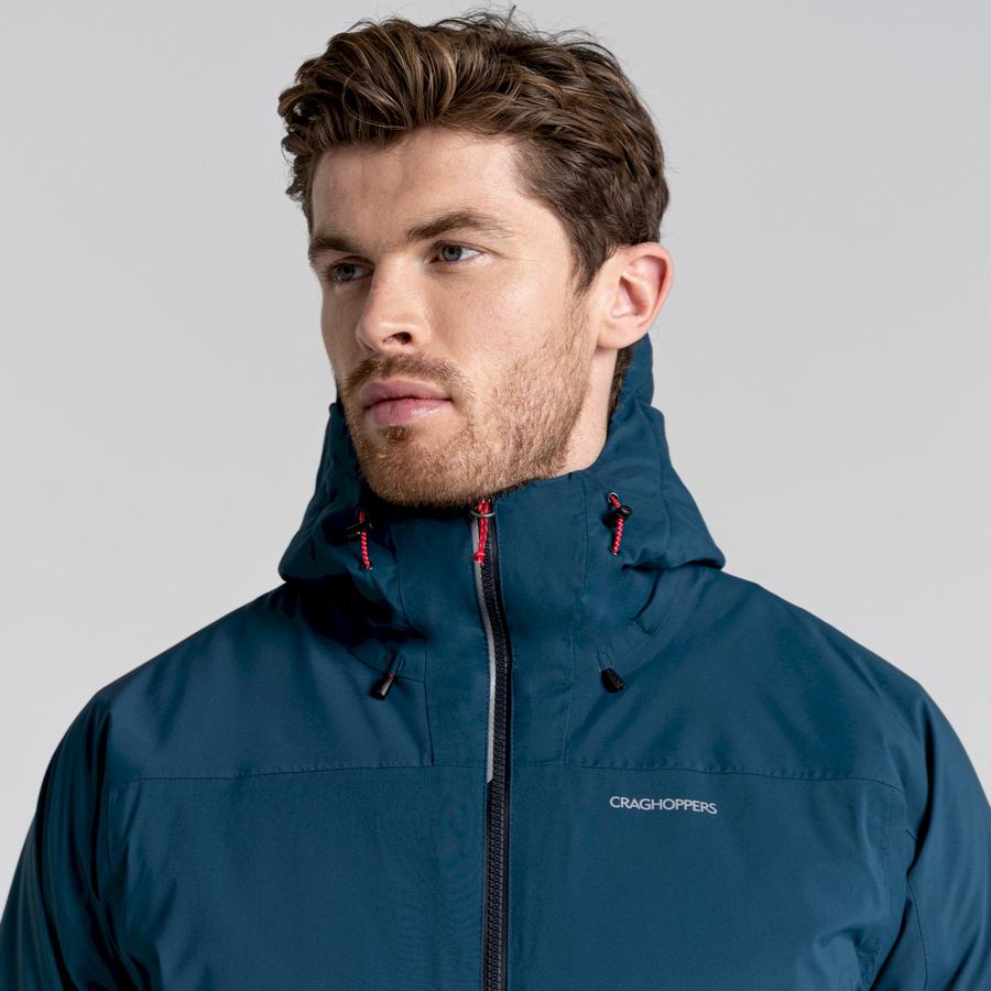 Chaquetas Craghoppers Gryffin Thermic Hombre Azules Oscuro | BTL9038QV