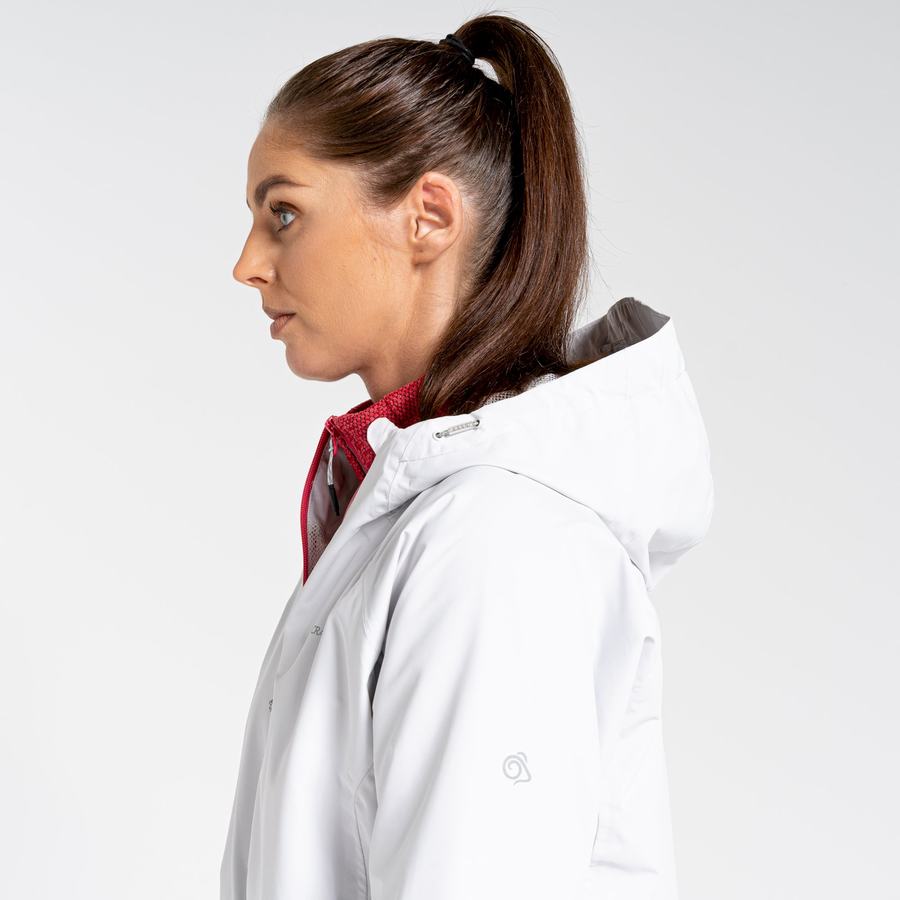 Chaquetas Craghoppers Impermeables Atlas Mujer Grises | VRR2954ZQ