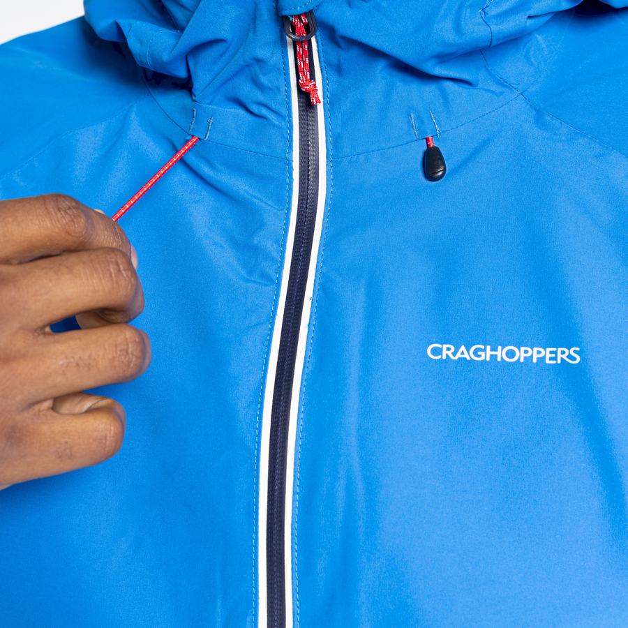 Chaquetas Craghoppers Impermeables Atlas Hombre Azules Azul Marino | XON1198JQ