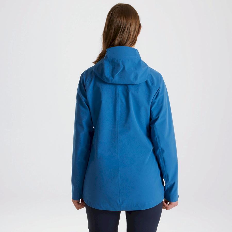 Chaquetas Craghoppers Impermeables Caldbeck Mujer Azules | OVS3274LO