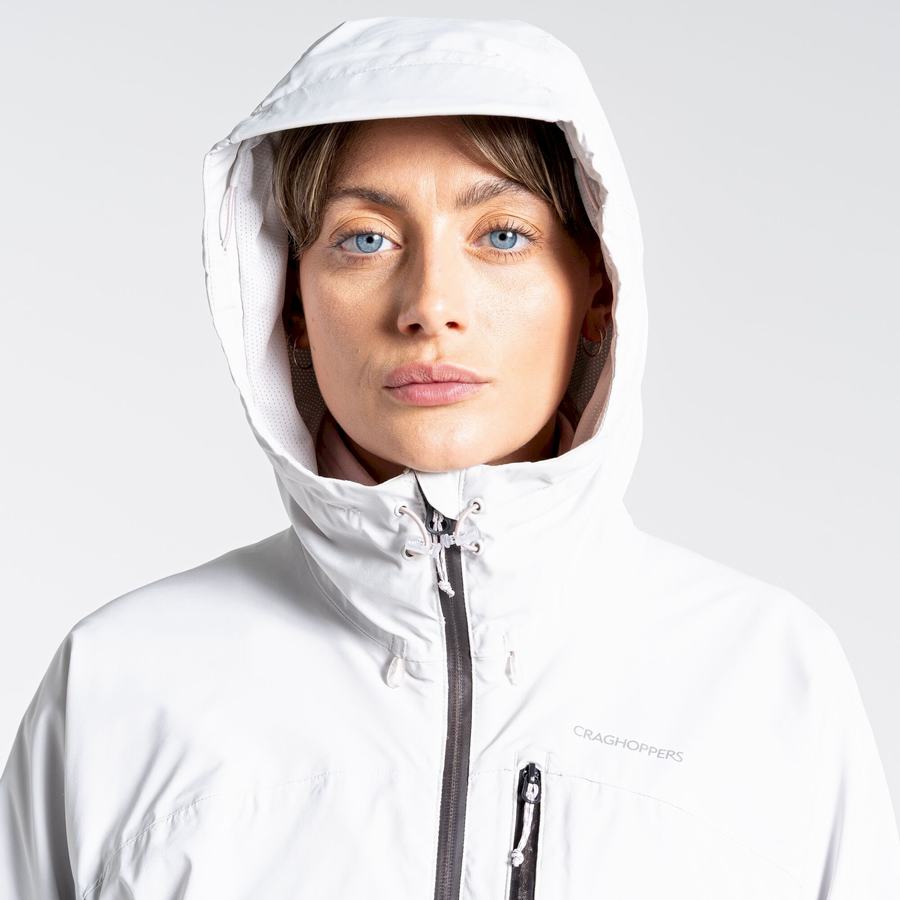 Chaquetas Craghoppers Impermeables Dynamic Mujer Grises | QVE5523FQ