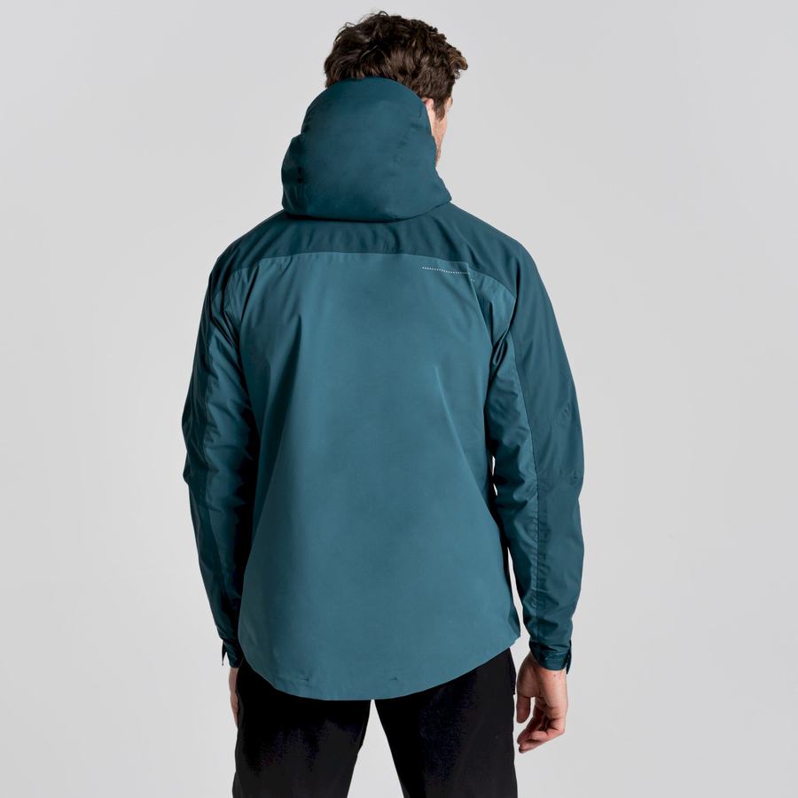 Chaquetas Craghoppers Impermeables Gryffin Hombre Verdes Oscuro | LJU4151EM