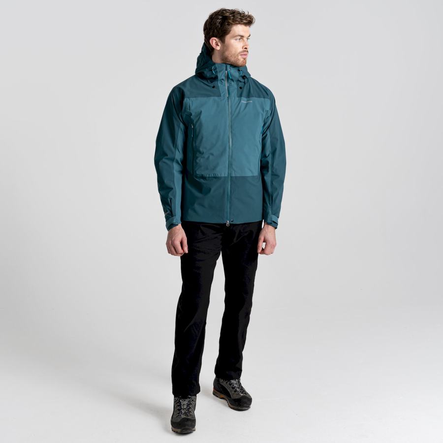 Chaquetas Craghoppers Impermeables Gryffin Hombre Verdes Oscuro | LJU4151EM