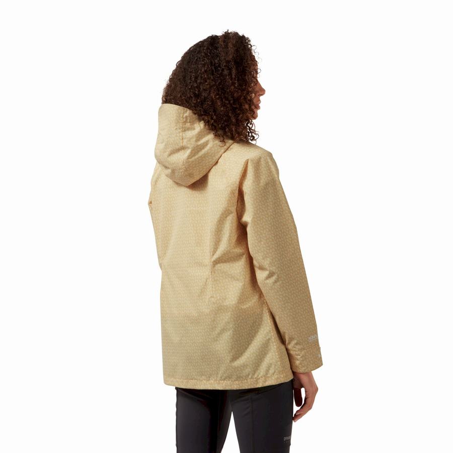 Chaquetas Craghoppers Impermeables Laurel Mujer Amarillos | VAM9260HJ