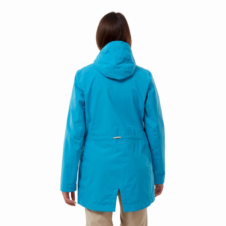 Chaquetas Craghoppers Impermeables Salia Mujer Azul Marino Azules | NSY1149OB