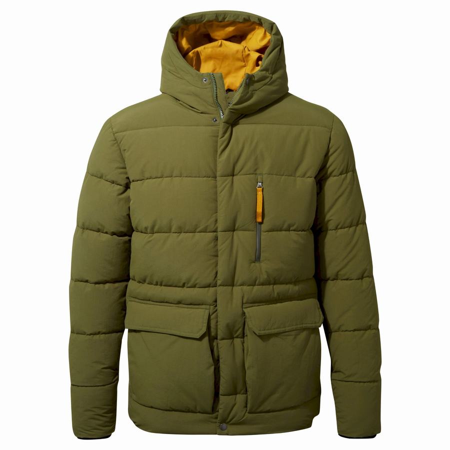 Chaquetas Craghoppers Insulated Cromarty Hombre Verdes | CUV297IU