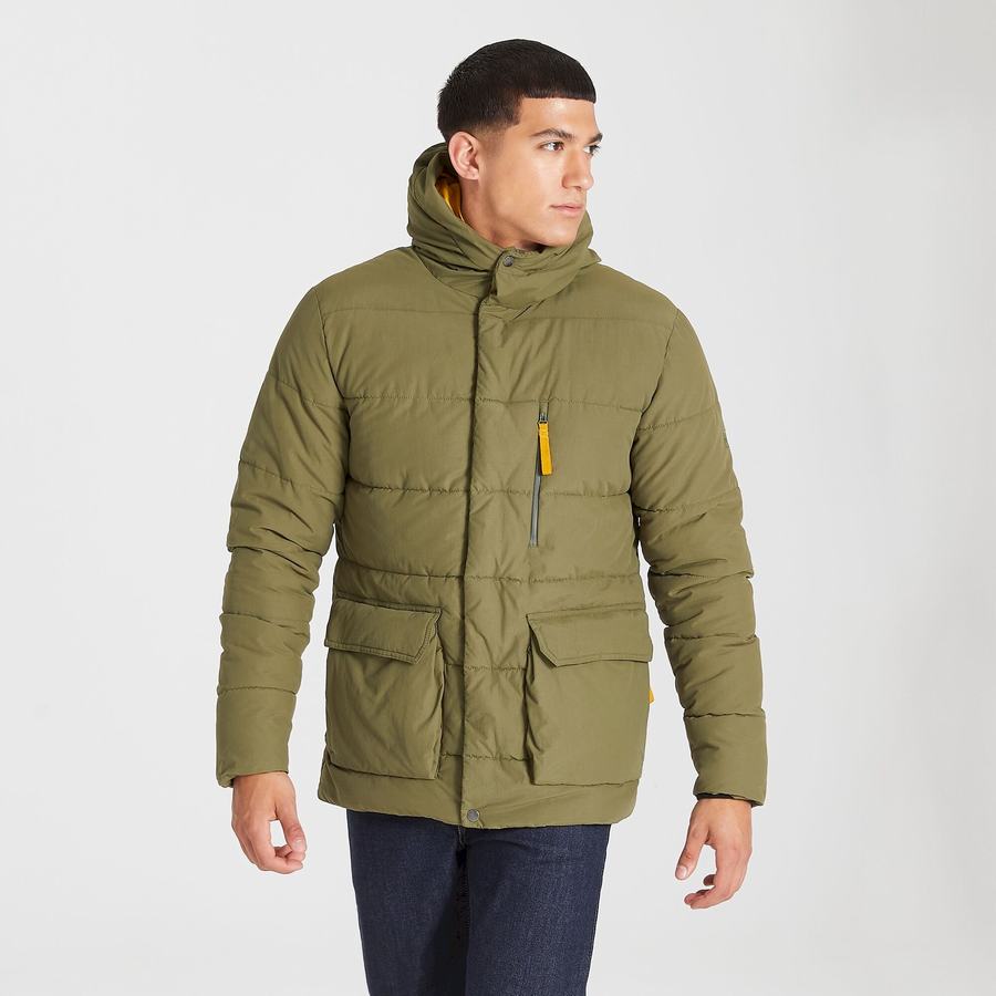 Chaquetas Craghoppers Insulated Cromarty Hombre Verdes | CUV297IU