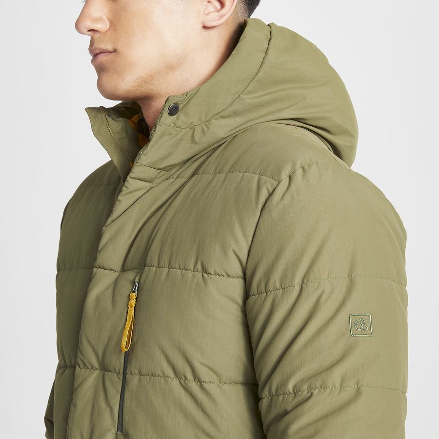 Chaquetas Craghoppers Insulated Cromarty Hombre Verdes | CUV297IU