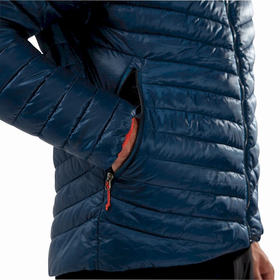 Chaquetas Craghoppers Insulated ExpoLite Encapuchado Hombre Azul Marino Azules | QZI523WA