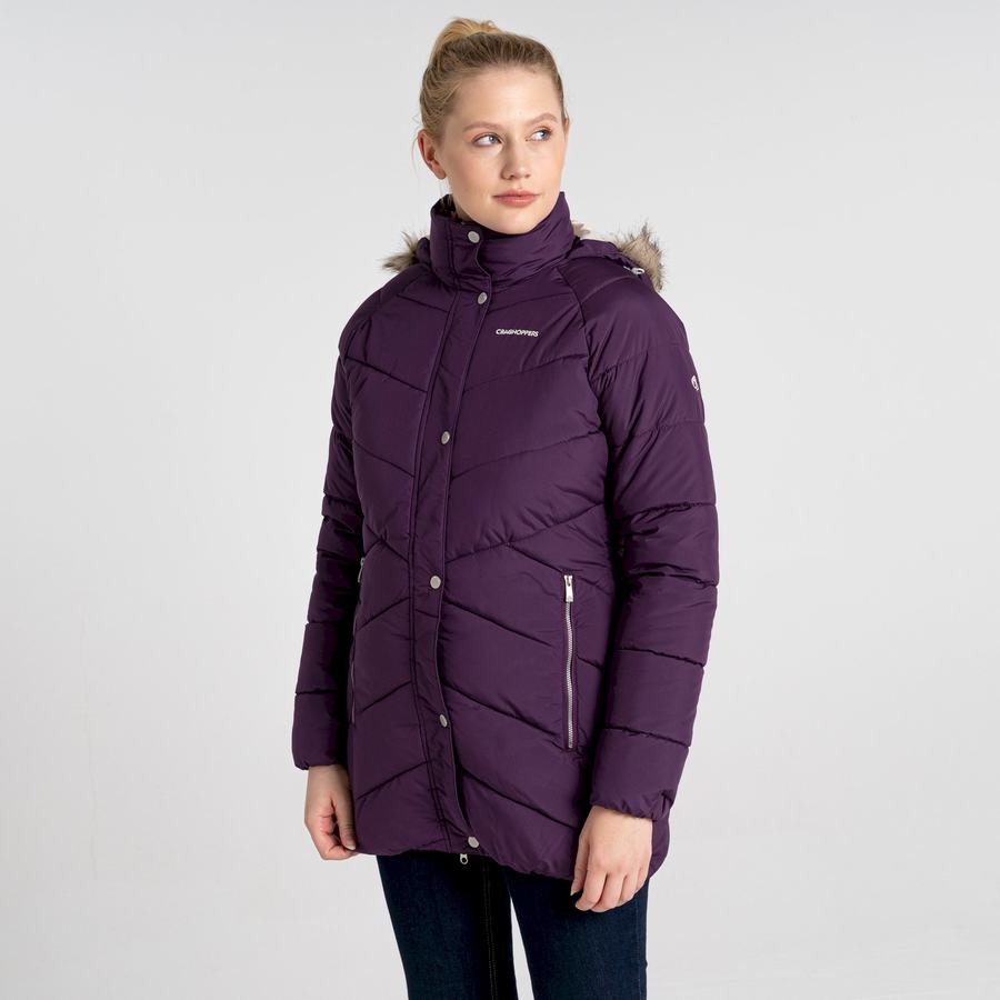 Chaquetas Craghoppers Lisby Downlike Mujer Morados | GNH217OM