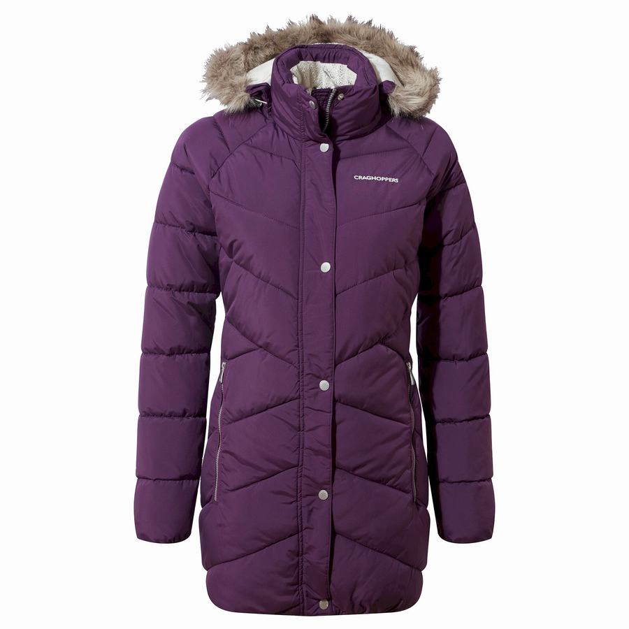 Chaquetas Craghoppers Lisby Downlike Mujer Morados | GNH217OM