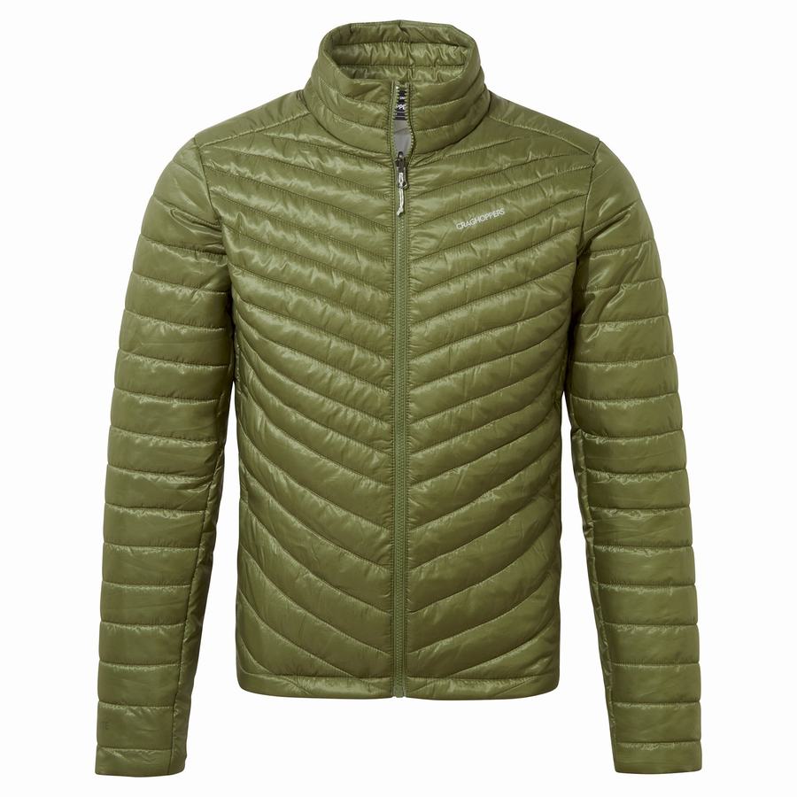 Chaquetas Craghoppers Lorton Pro 3 in 1 Hombre Verde Oliva Verdes | RJS32EO