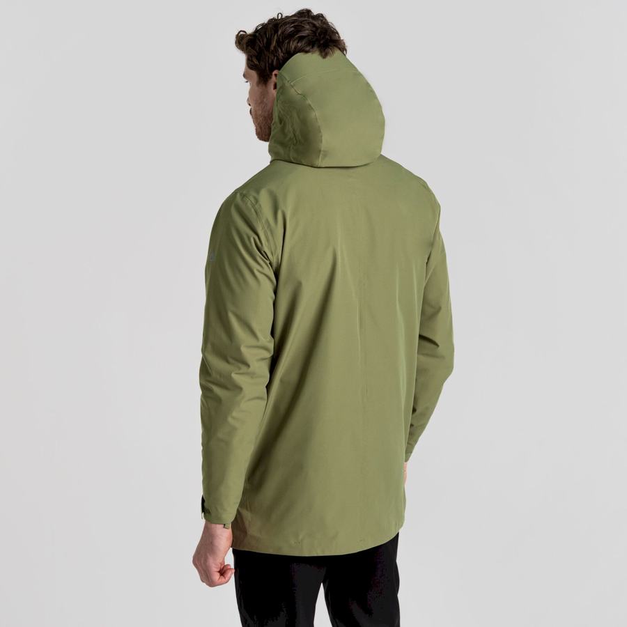 Chaquetas Craghoppers Lorton Pro 3 in 1 Hombre Verde Oliva Verdes | RJS32EO