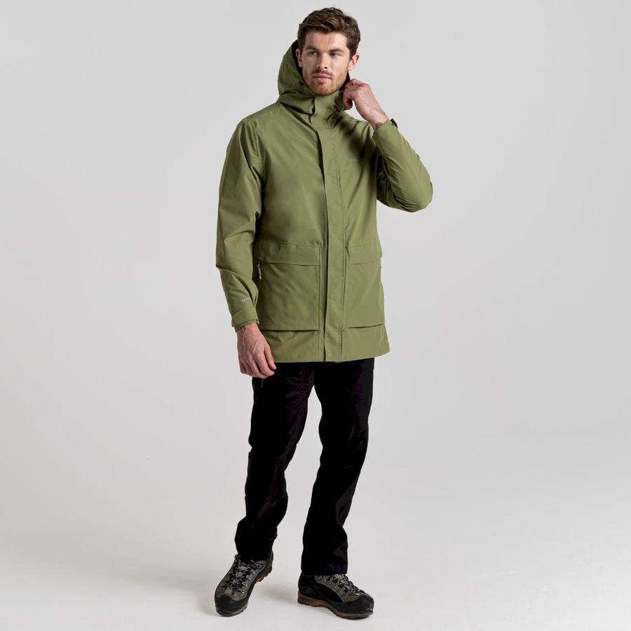 Chaquetas Craghoppers Lorton Pro 3 in 1 Hombre Verde Oliva Verdes | RJS32EO