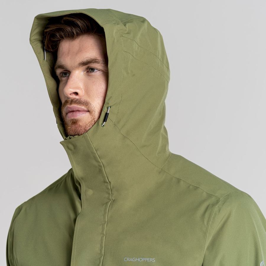 Chaquetas Craghoppers Lorton Pro 3 in 1 Hombre Verde Oliva Verdes | RJS32EO