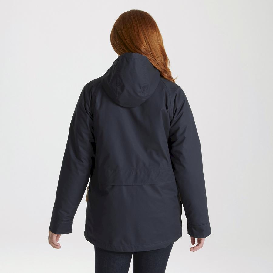 Chaquetas Craghoppers Saltaire 3 In 1 Mujer Azul Marino | XIY3758NN