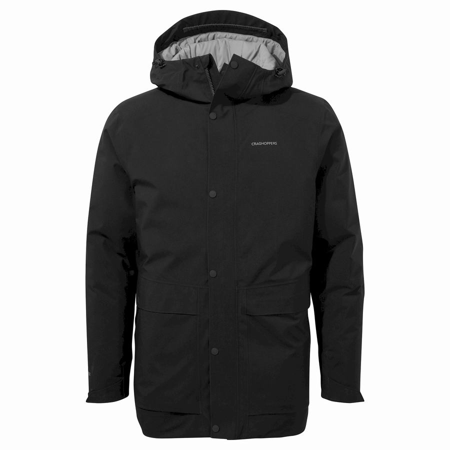 Chaquetas Craghoppers Talo Thermic GORE-TEX Hombre Negros | SAL9623PK