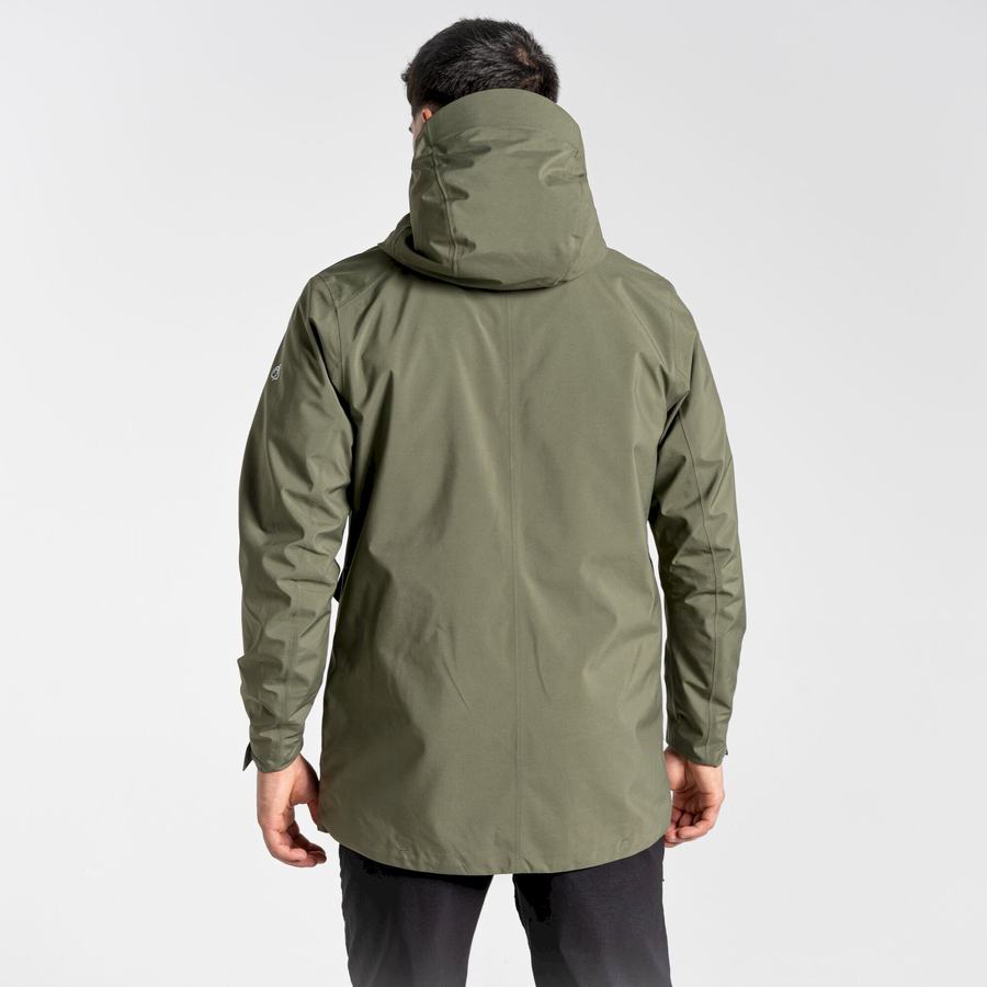 Chaquetas Craghoppers Toledo GORE-TEX Hombre Verdes | HYD3162KI