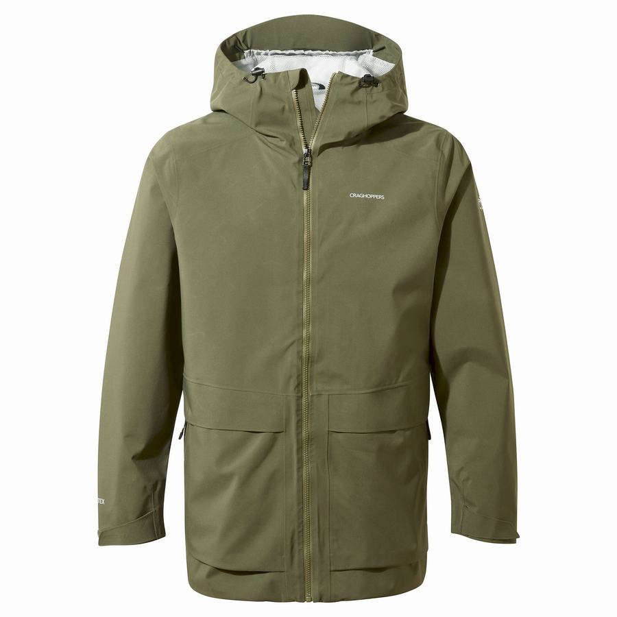 Chaquetas Craghoppers Toledo GORE-TEX Hombre Verdes | HYD3162KI