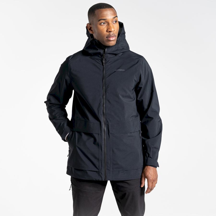 Chaquetas Craghoppers Toledo GORE-TEX Hombre Negros | SVX9946PN