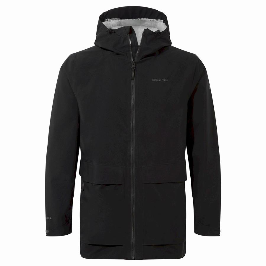 Chaquetas Craghoppers Toledo GORE-TEX Hombre Negros | SVX9946PN