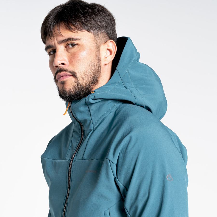 Chaquetas Craghoppers Tripp Encapuchado Hombre Verdes | NWZ9121ZQ