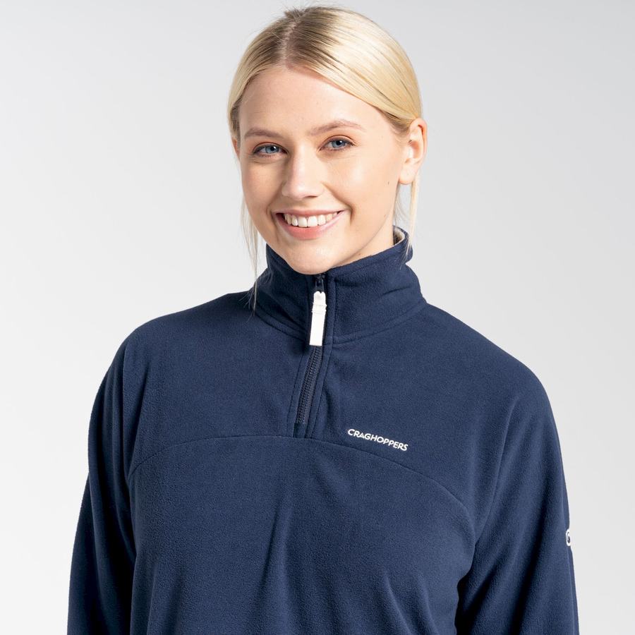 Jerséis Craghoppers Cabrillo Half Zip Mujer Azules Azul Marino | RTA78100CB