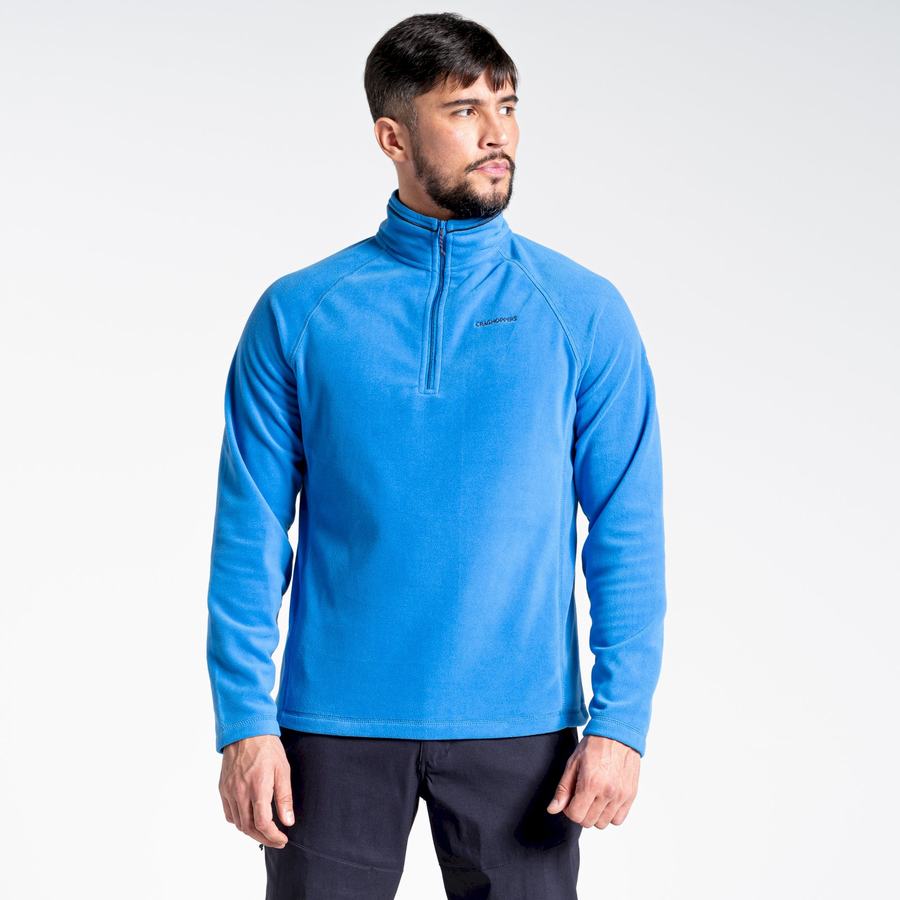 Jerséis Craghoppers Corey Half Zip Hombre Azules | CZA5332LM