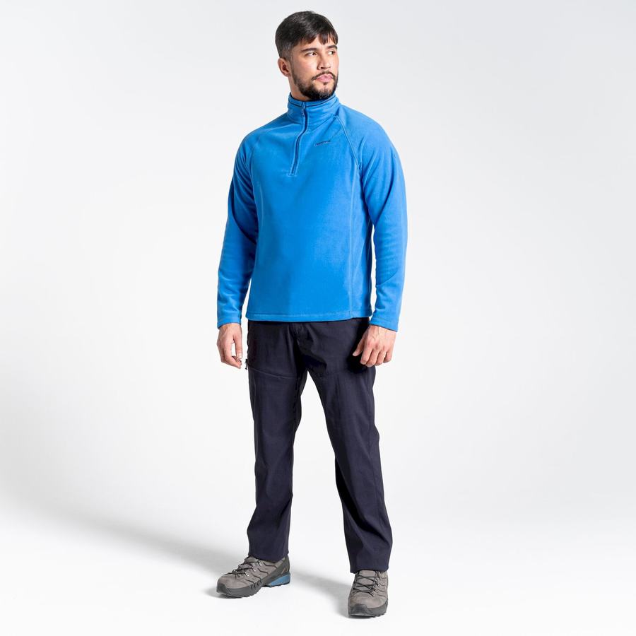 Jerséis Craghoppers Corey Half Zip Hombre Azules | CZA5332LM