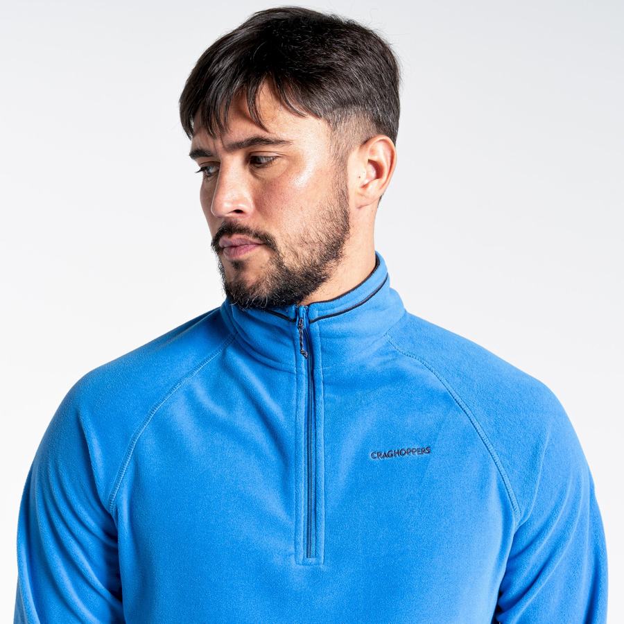 Jerséis Craghoppers Corey Half Zip Hombre Azules | CZA5332LM