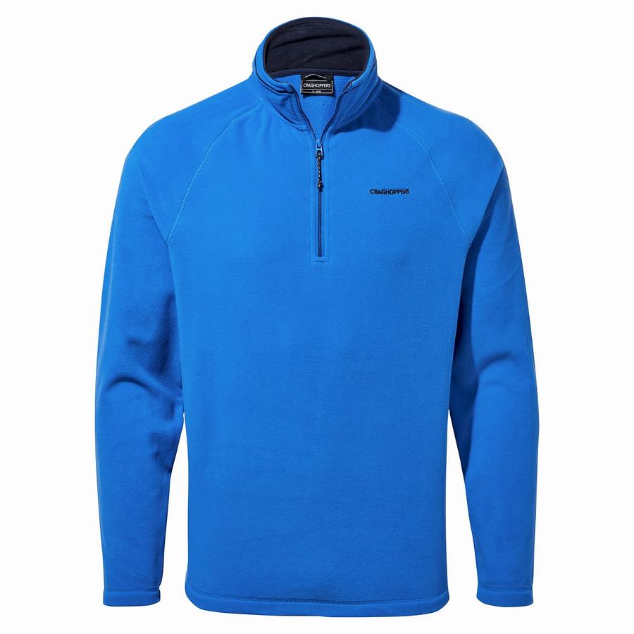 Jerséis Craghoppers Corey Half Zip Hombre Azules | CZA5332LM