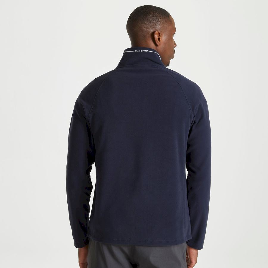 Jerséis Craghoppers Corey Half Zip Hombre Azul Marino | NIP8294QU