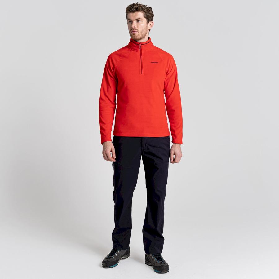 Jerséis Craghoppers Corey Half Zip Hombre Rojos | PCW5595JN