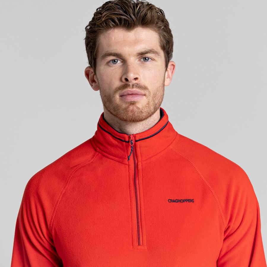 Jerséis Craghoppers Corey Half Zip Hombre Rojos | PCW5595JN