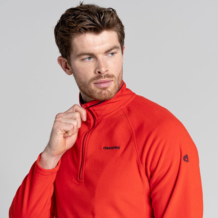 Jerséis Craghoppers Corey Half Zip Hombre Rojos | PCW5595JN