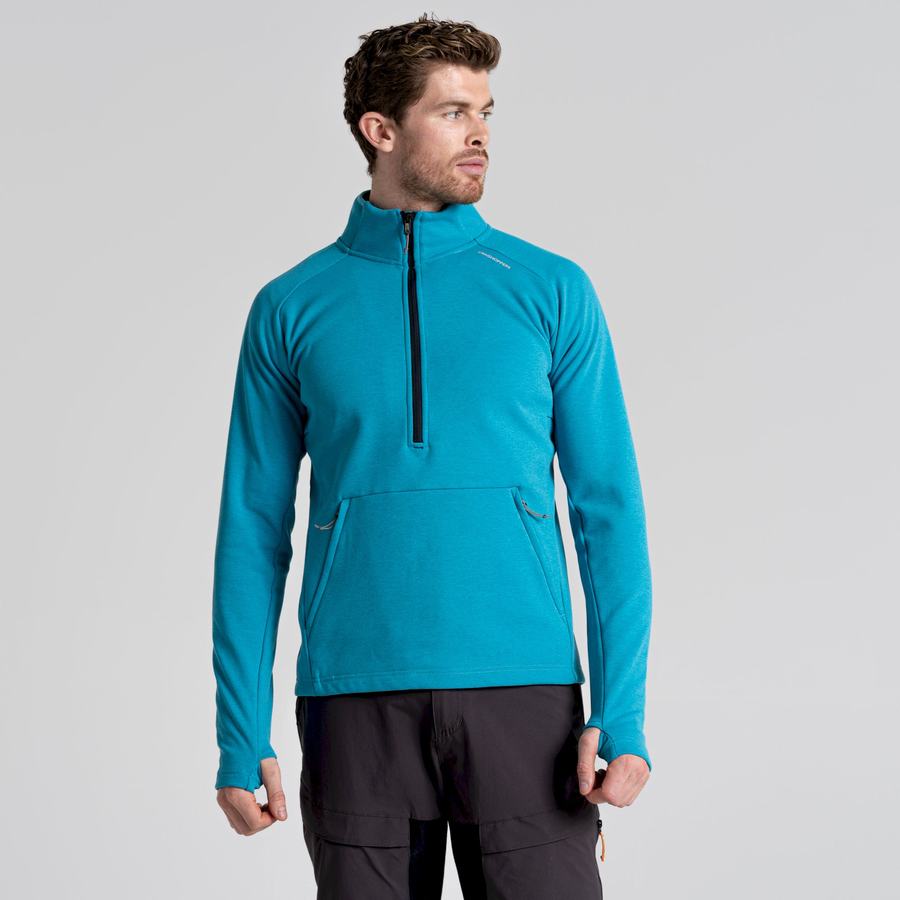 Jerséis Craghoppers Dynamic Pro Half Zip Hombre Azules | LQO5173FN