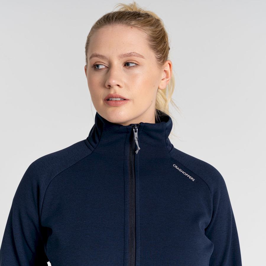 Jerséis Craghoppers Dynamic Pro Half Zip Mujer Azules Azul Marino | NHY85100UW