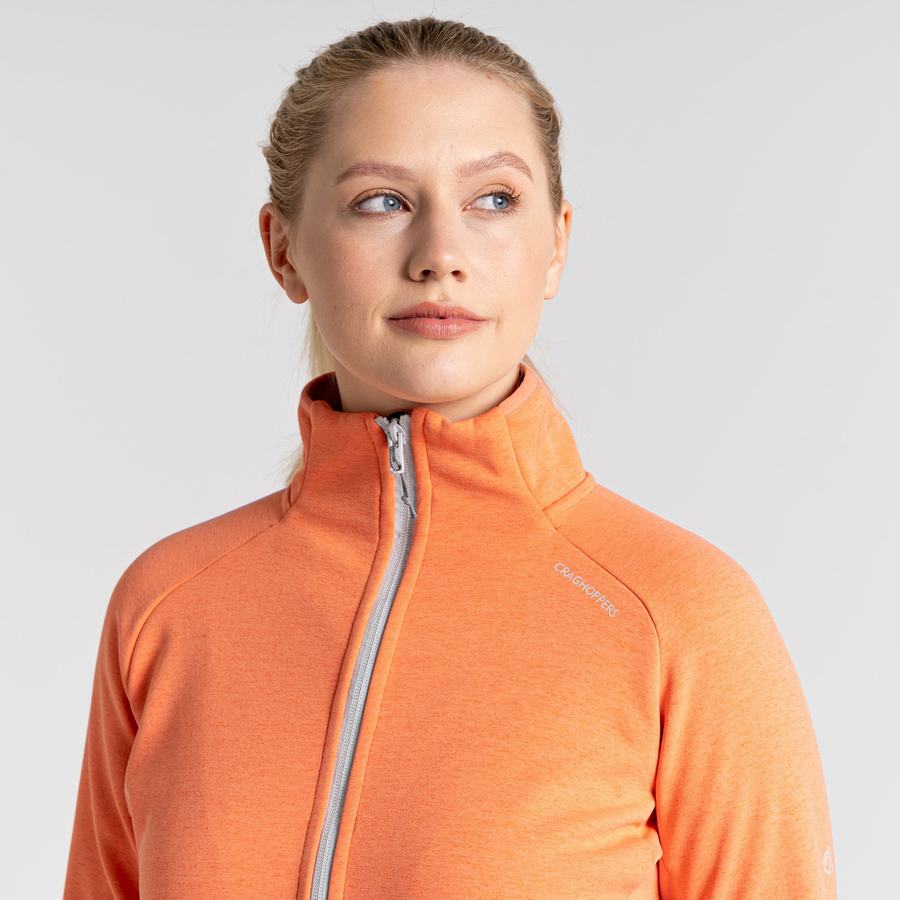 Jerséis Craghoppers Dynamic Pro Half Zip Mujer Coral | VOR8329TQ