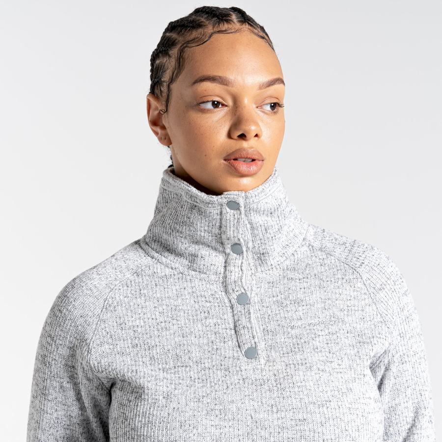 Jerséis Craghoppers Janeal Half Zip Mujer Grises | MZB736RE