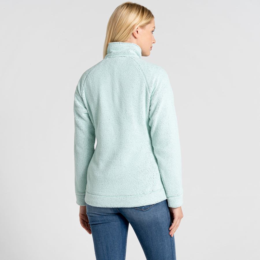 Jerséis Craghoppers Lilian Half Zip Mujer Verdes | NCK8957YF