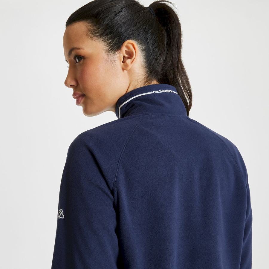 Jerséis Craghoppers Miska Half Zip Mujer Azules Azul Marino | BUQ2011LH