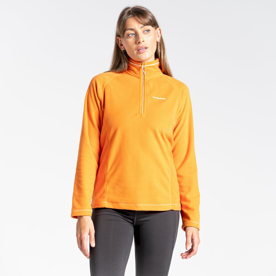 Jerséis Craghoppers Miska Half Zip Mujer Naranjas | PFP9824WQ