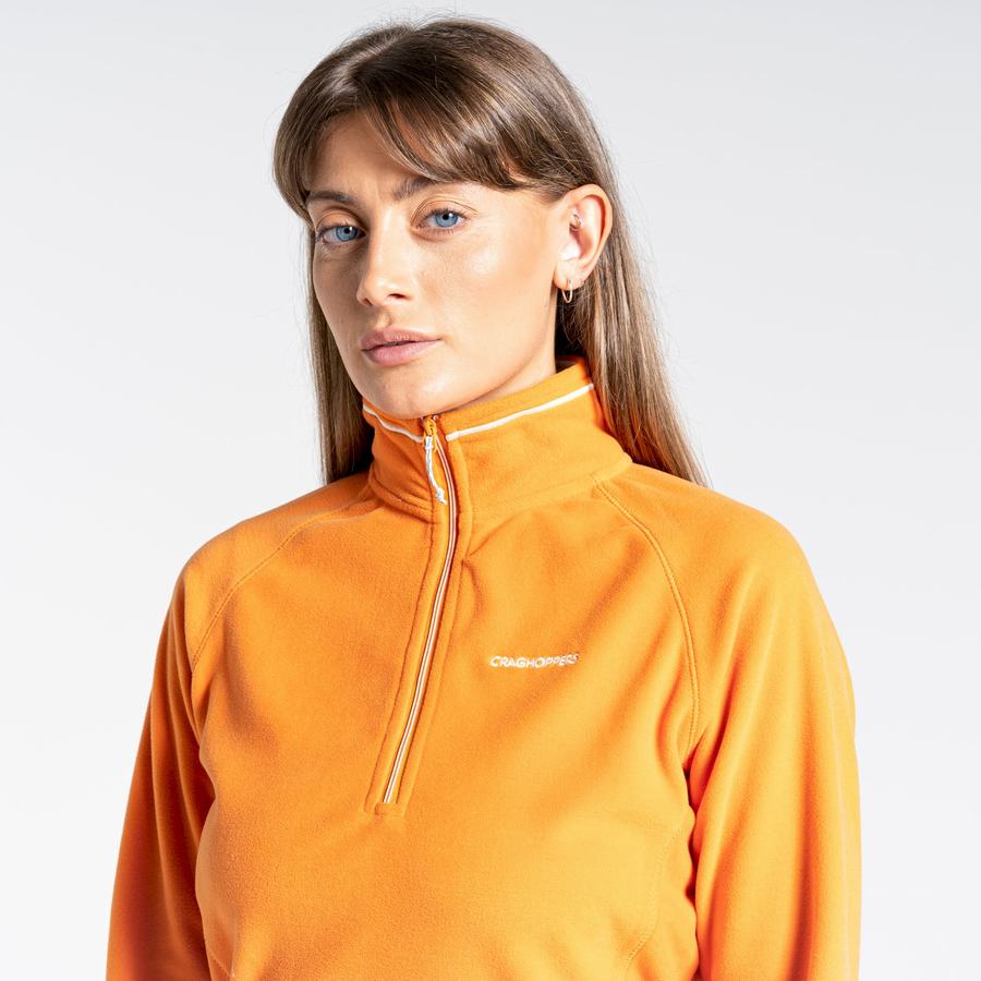 Jerséis Craghoppers Miska Half Zip Mujer Naranjas | PFP9824WQ