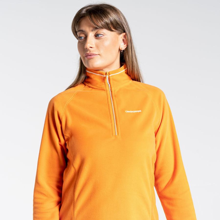 Jerséis Craghoppers Miska Half Zip Mujer Naranjas | PFP9824WQ